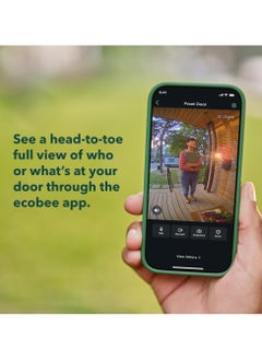 Ecobee Smart Video Doorbell Camera  Wired EB-CAMSDB-01  - Image 3