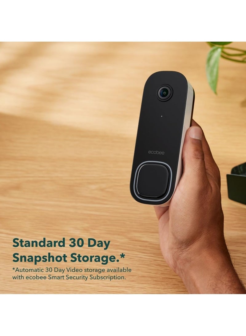 ايكوبي Smart Video Doorbell Camera  Wired EB-CAMSDB-01 - Image 4