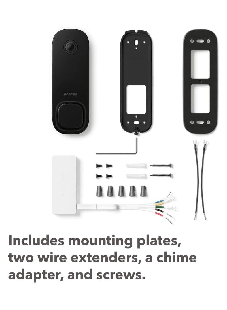ايكوبي Smart Video Doorbell Camera  Wired EB-CAMSDB-01 - Image 5
