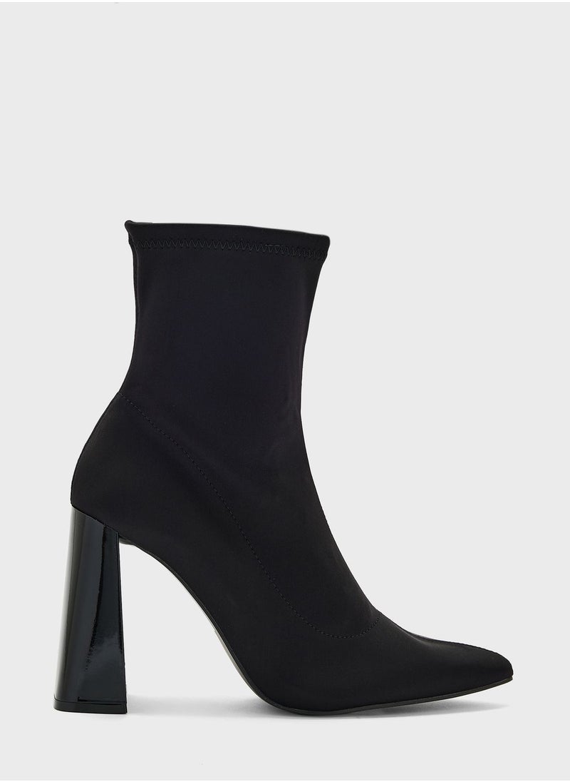 Ginger - Fitted High-Heel Ankle Boots - Image 1