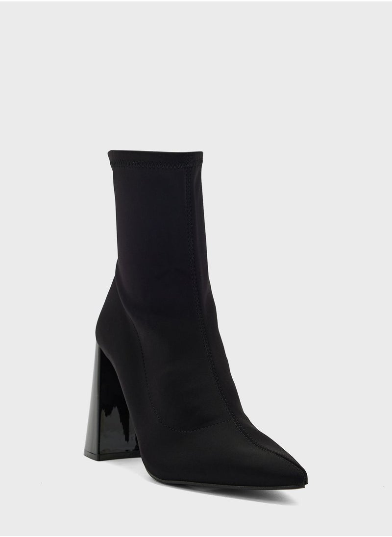 Ginger - Fitted High-Heel Ankle Boots - Image 1
