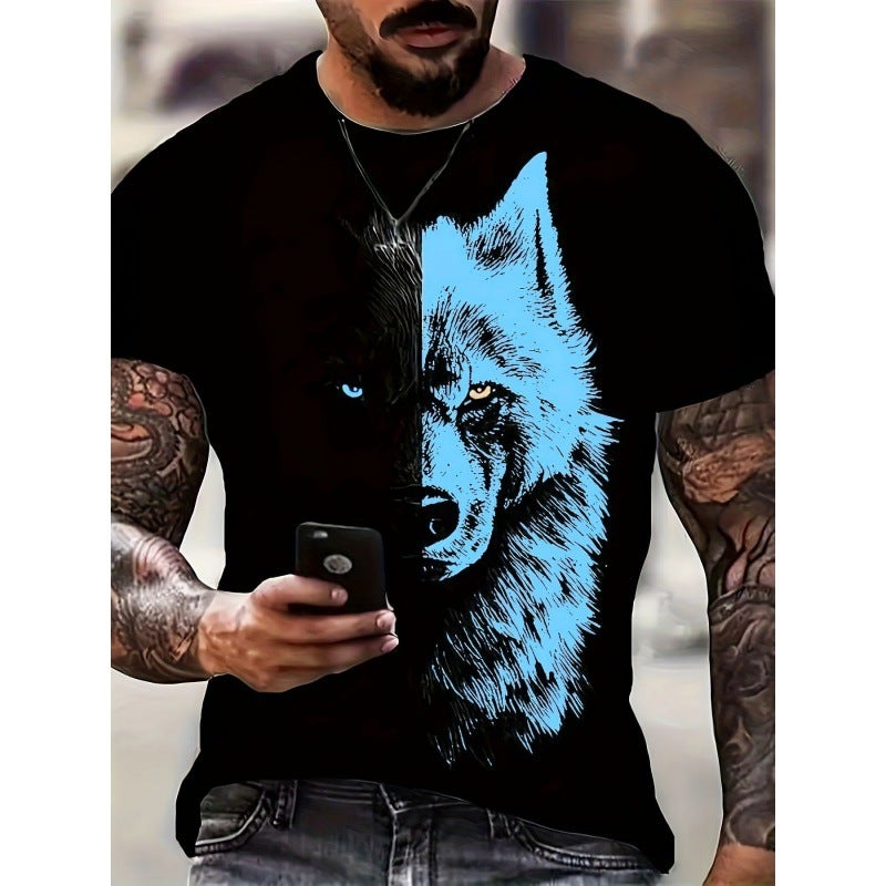 Sale Men'S Youth Sports Digital Printing 3Dt Shirt Short Sleeve - Image 1