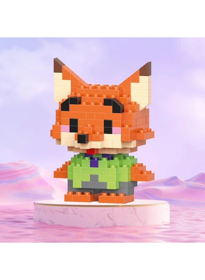 Small Particle Girl Series Building Blocks Lina Belle Star Dew Panda Kidsren's Toys Primary School Students' Children's Day Gift
