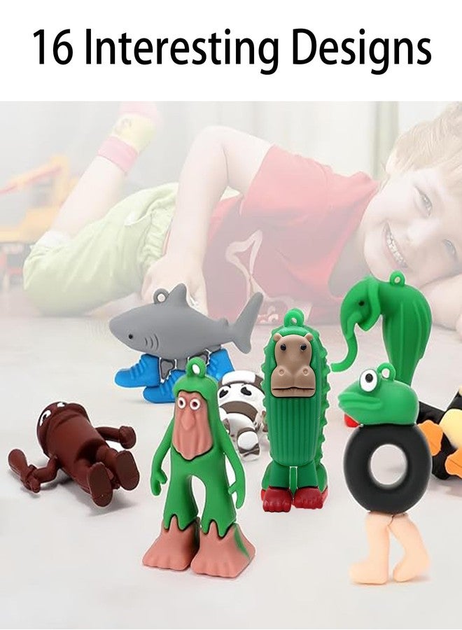 BdelrinQue 16PCS Italian Brainrot Toys Figurines, Italian Brainrot Toys Set, Tralalero Tralala Collectible Display for Desktop and Shelves, Tung Tung Tung Sahur Gift for Collectors and Enthusiasts - Image 4