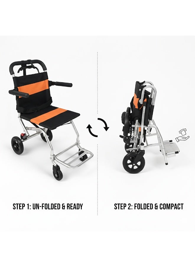 HT Lightweight and compact emergency medical chair – provides patient comfort and ease of movement for the paramedic. It stores quickly and is used effectively in narrow corridors and emergency situations. - Image 4