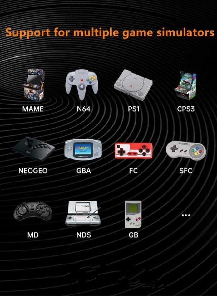 JAJEEK R35S Retro Handheld Game Console – 3.5" IPS HD Display, 15,000+ Preloaded Classic Games, 64GB Storage, Linux System, Portable Mini Gameboy-Style Console for PSP, Arcade & Retro Gaming - Image 2