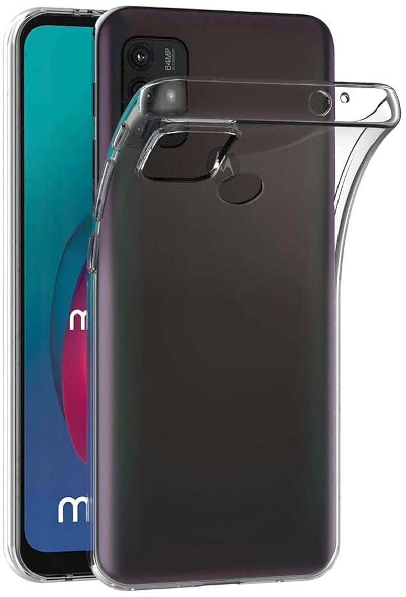MaiJin Transparent Slim Case for Motorola Moto G30/G20/G10 (6.5 inch) - Soft TPU Rubber Gel Bumper - Anti-Slip, Anti-Yellowing, Wireless Charging Compatible - Image 1