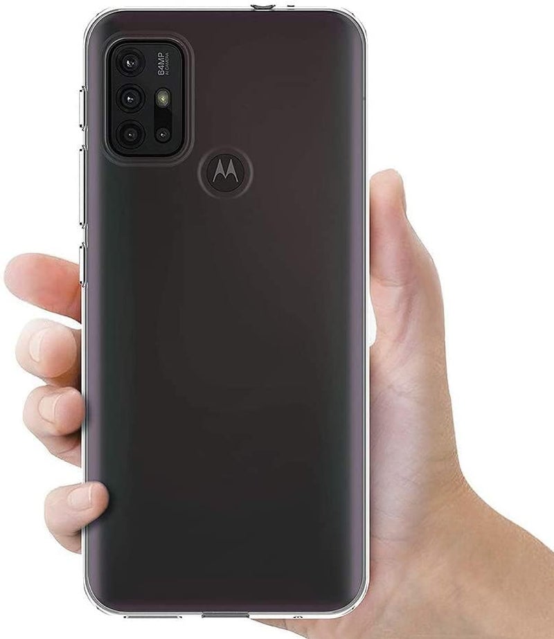 MaiJin Transparent Slim Case for Motorola Moto G30/G20/G10 (6.5 inch) - Soft TPU Rubber Gel Bumper - Anti-Slip, Anti-Yellowing, Wireless Charging Compatible - Image 2