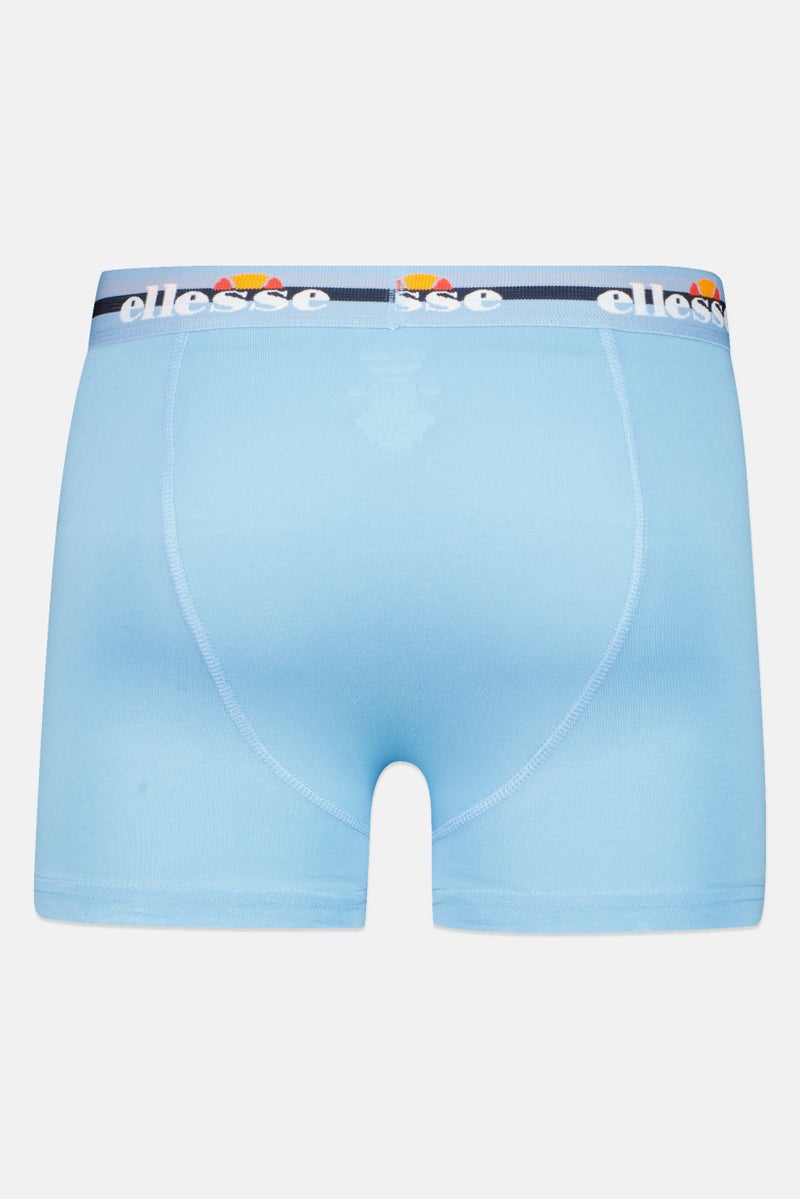 Ellesse Men 3 Pieces Brand Logo Boxers, Multicolor - Image 4