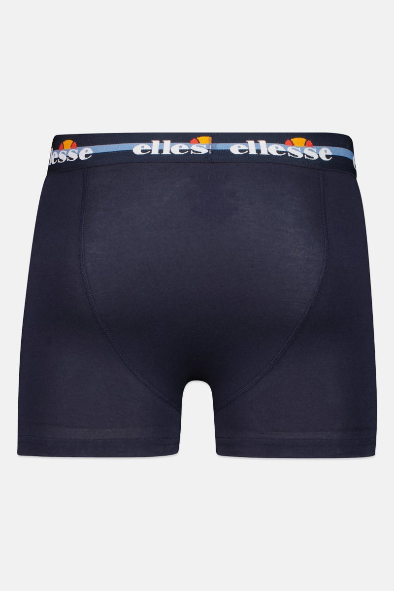 Ellesse Men 3 Pieces Brand Logo Boxers, Multicolor - Image 2