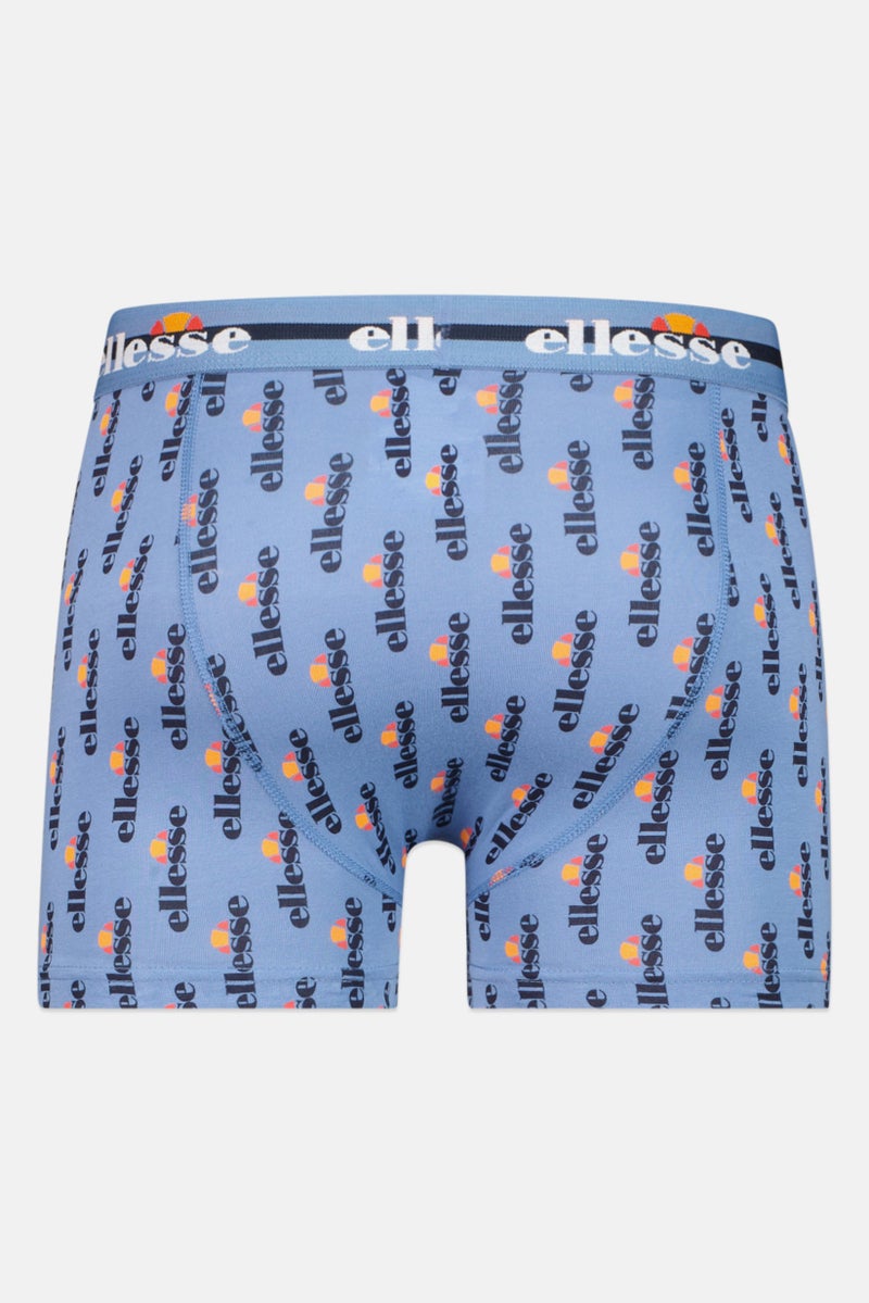 Ellesse Men 3 Pieces Brand Logo Boxers, Multicolor - Image 3