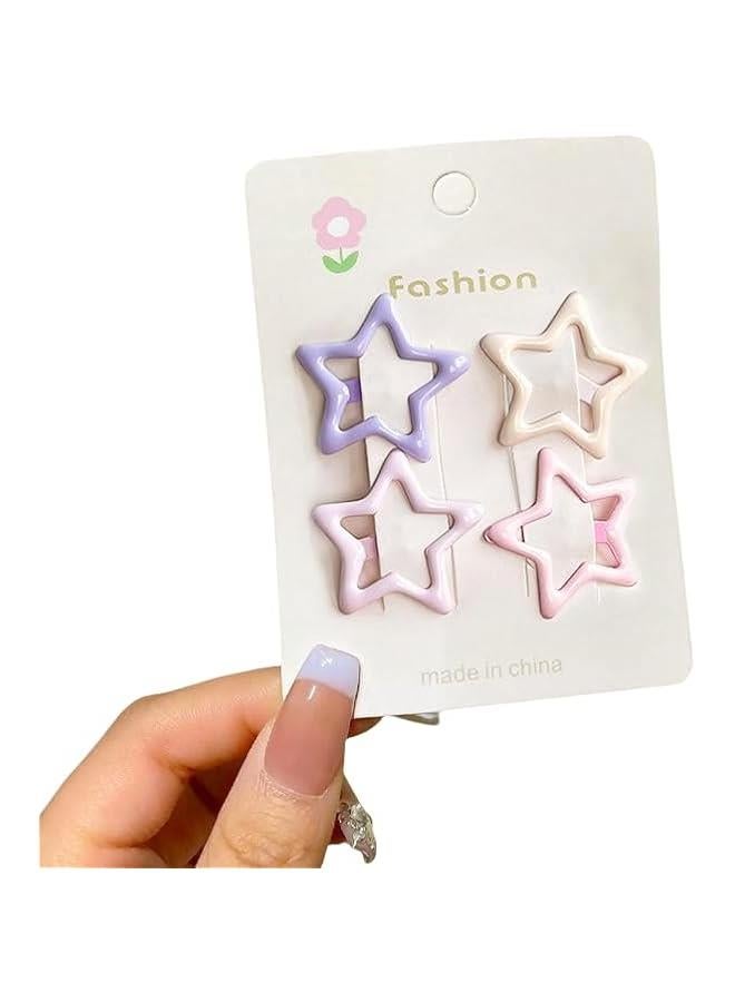 GELESE 20pcs Hair Clips Pins for Girls, 5 Styles, 4 Colors, Young & Fashionable Gift Set,Baby Hair Clips - Image 2