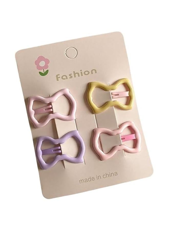 GELESE 20pcs Hair Clips Pins for Girls, 5 Styles, 4 Colors, Young & Fashionable Gift Set,Baby Hair Clips - Image 3