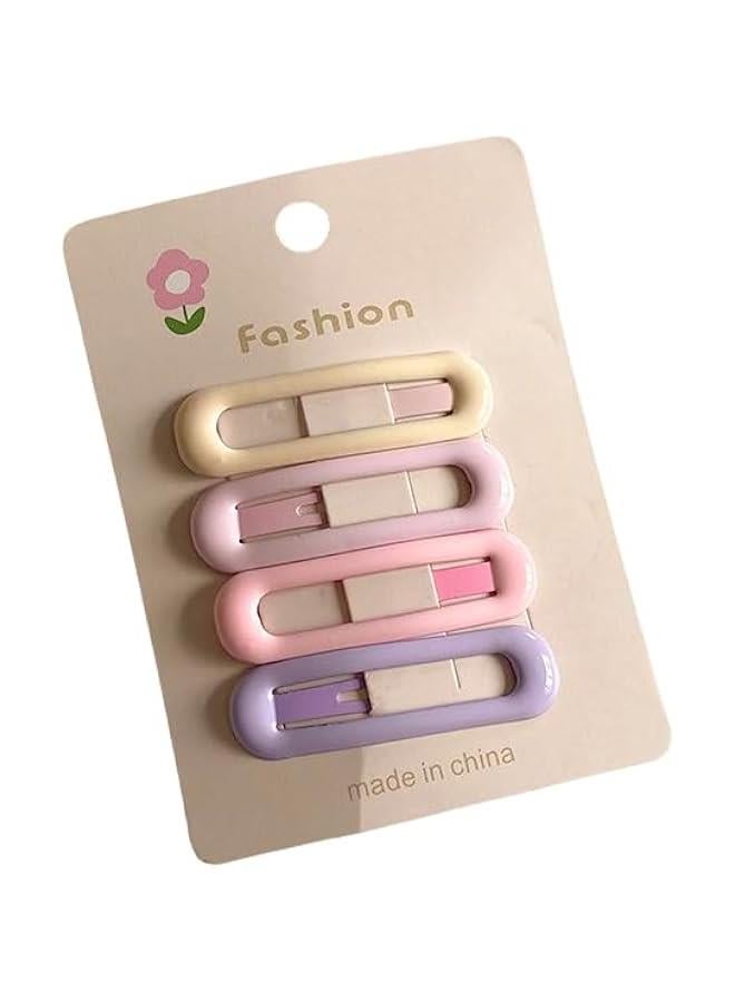 GELESE 20pcs Hair Clips Pins for Girls, 5 Styles, 4 Colors, Young & Fashionable Gift Set,Baby Hair Clips - Image 4