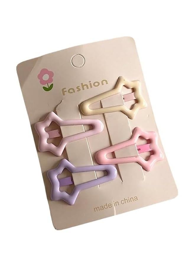 GELESE 20pcs Hair Clips Pins for Girls, 5 Styles, 4 Colors, Young & Fashionable Gift Set,Baby Hair Clips - Image 5