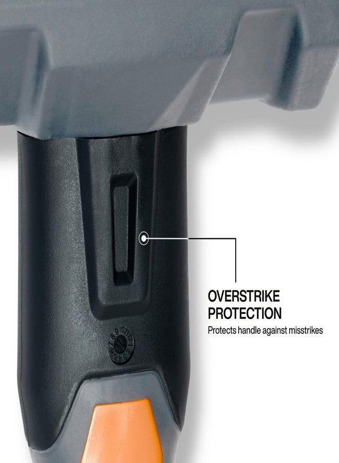 Klein Tools H80626EP 6-Pound Sledgehammer with Fiberglass Handle, Small Sledgehammer, Demolition Tools, Heavy-Duty Hammer for Construction - Image 4