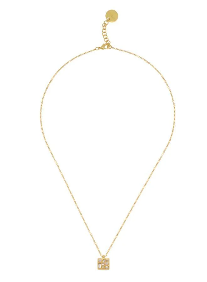 REISS ZOE: Zoraya Square Pendant Necklace