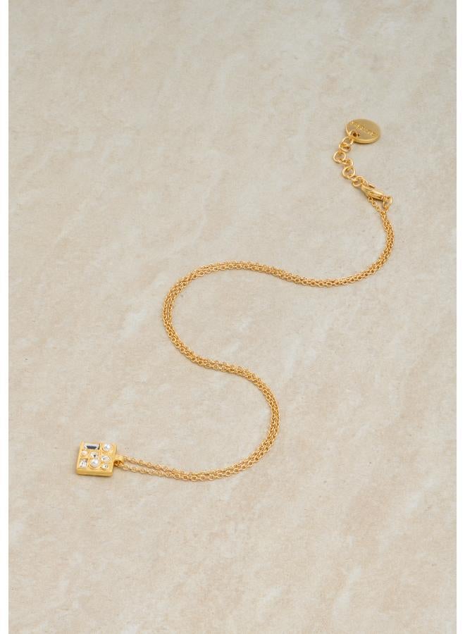 REISS ZOE: Zoraya Square Pendant Necklace - Image 4