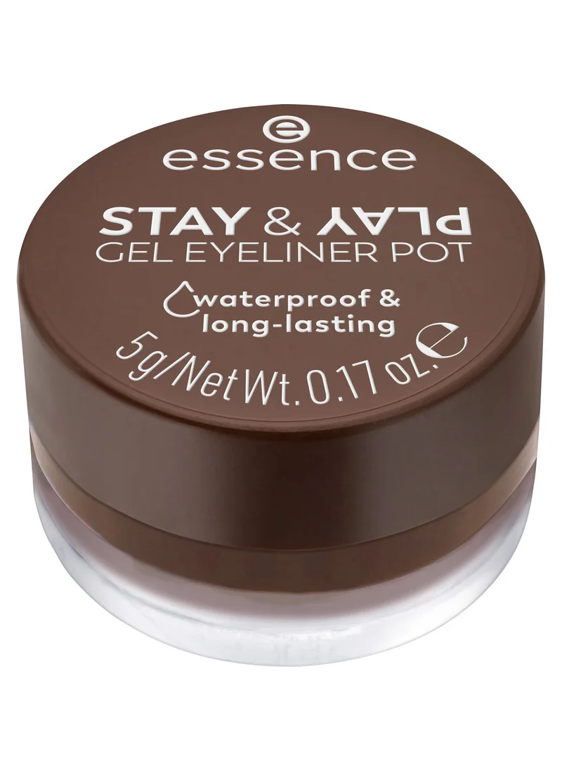 ايسنس Essence Stay & Play Gel Eyeliner Pot 02