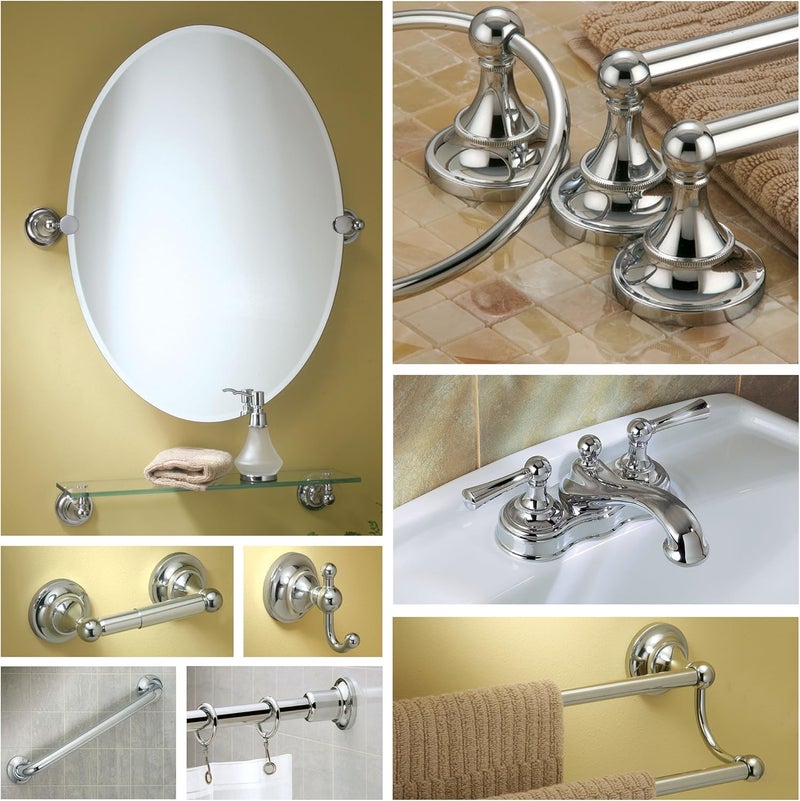 gatco Gatco 4329S Tiara Rectangular Wall Mirror Chrome  - Image 3