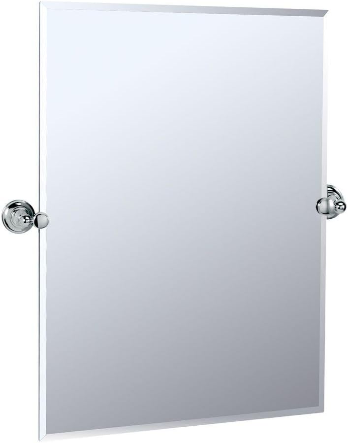 gatco Gatco 4329S Tiara Rectangular Wall Mirror Chrome  - Image 1