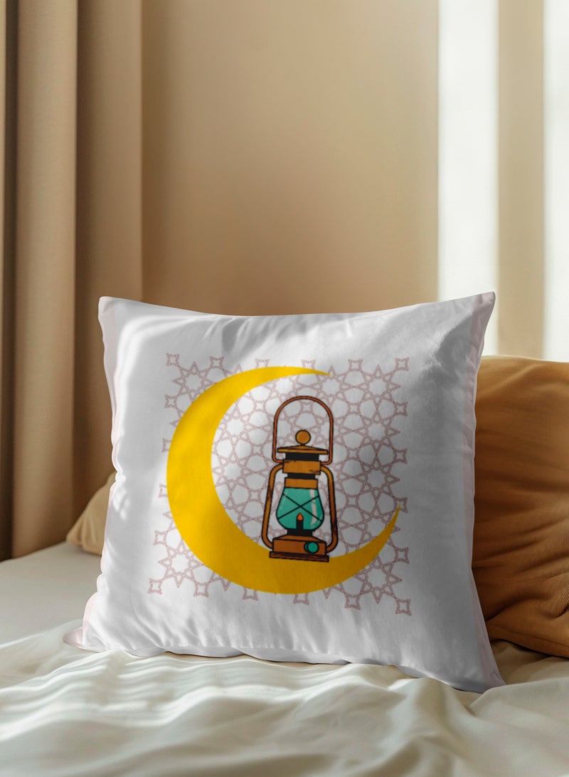 لوحة غطاء وسادة من البوليستر بتصميم فانوس رمضان - Image 5