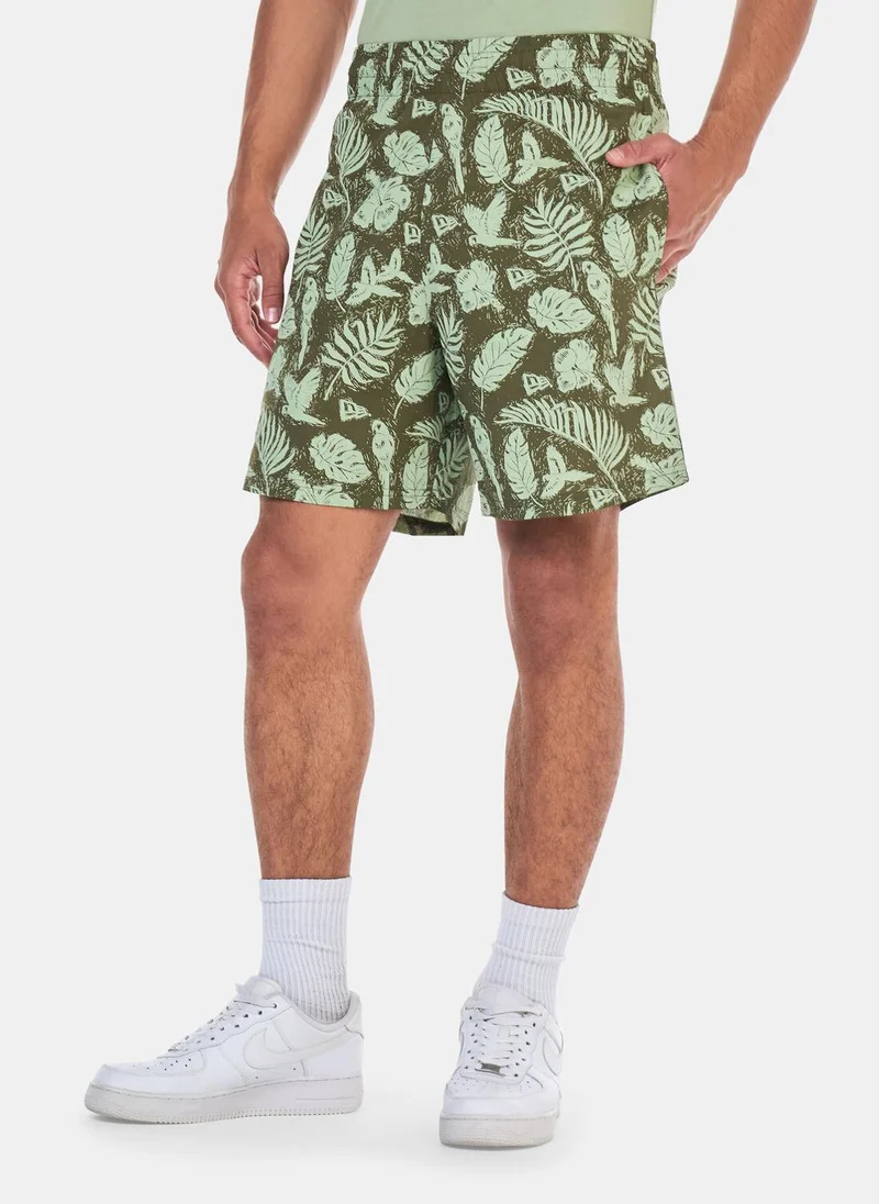 NEW ERA Men's Allover Print Woven Shorts