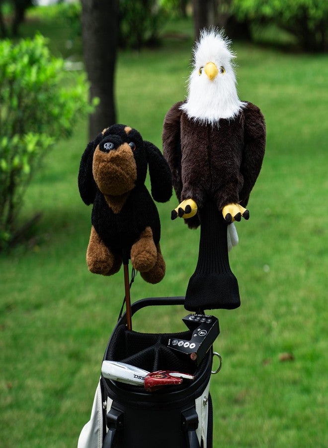mytag Bald Eagle Driver Head Cover, Animal Golf Club Cover Ultra Premium Plush Tour Quality Driver Headcover Long Sock Protect - Image 5