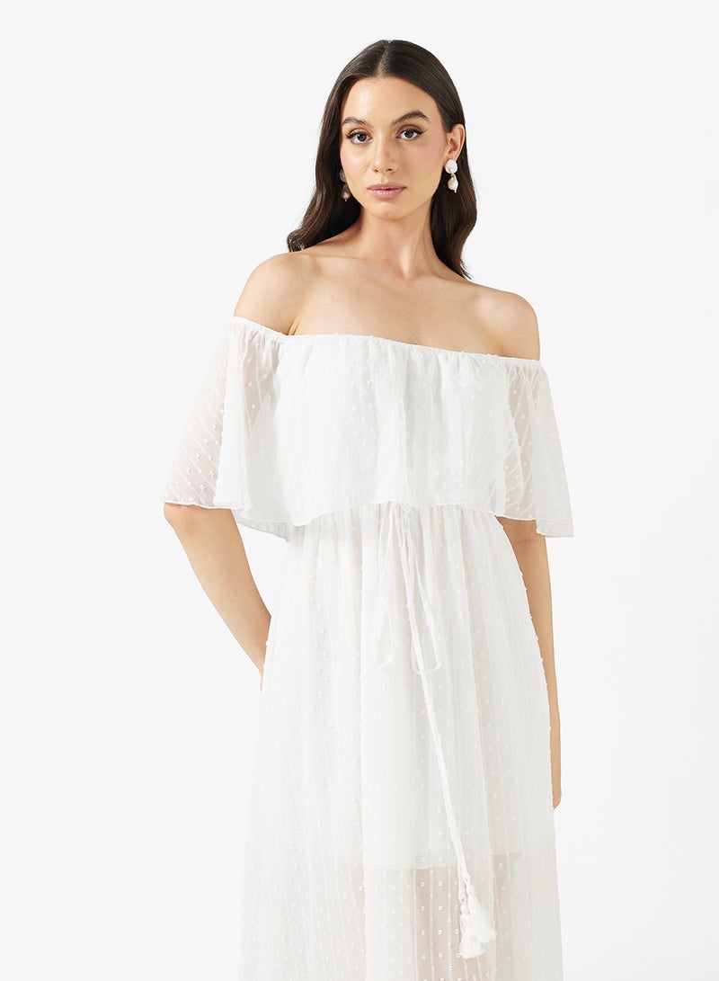 ايلا فستان مكشوف الكتفين - Image 3