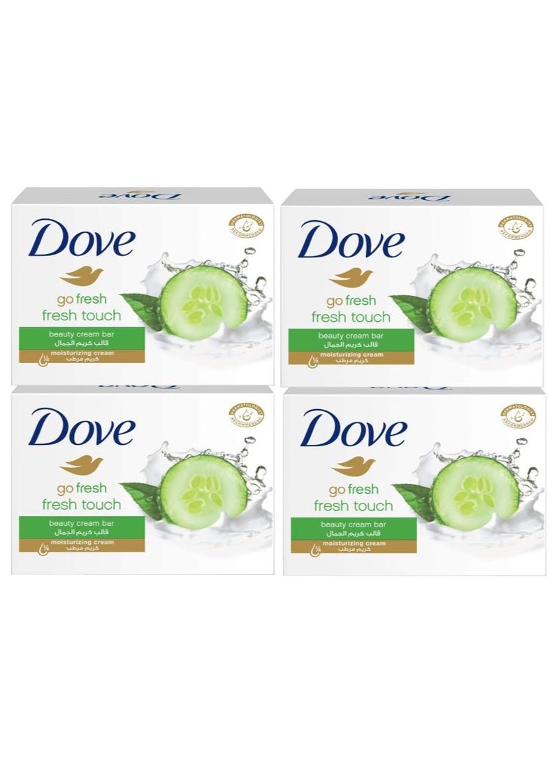 دوف صابون فريش تاتش بيوتي من دوف جو 4 × 125 جم - Image 1