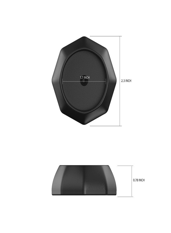 ICERO Baby Wall & Door Protector - Protect Pet & Dog Gates - Mounted Gates Work on Stairs - 4 Pack - Black - Image 4