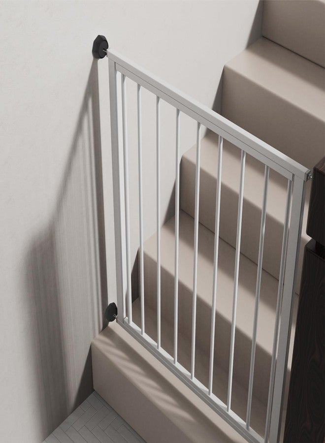 ICERO Baby Wall & Door Protector - Protect Pet & Dog Gates - Mounted Gates Work on Stairs - 4 Pack - Black - Image 3