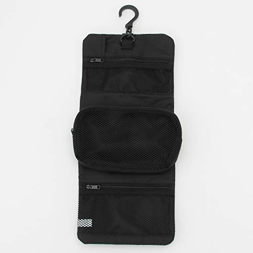 Muji Polyester Hanging Travel Case with Detachable Pouch 12 cm Width x 18 cm Depth x 45 cm Height Black - Image 3