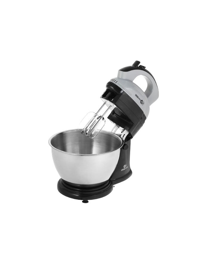 Black & White - Black & White Stand Mixer, H2500, 280 Watt - grey - Image 1