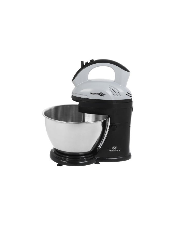 Black & White - Black & White Stand Mixer, H2500, 280 Watt - grey - Image 1
