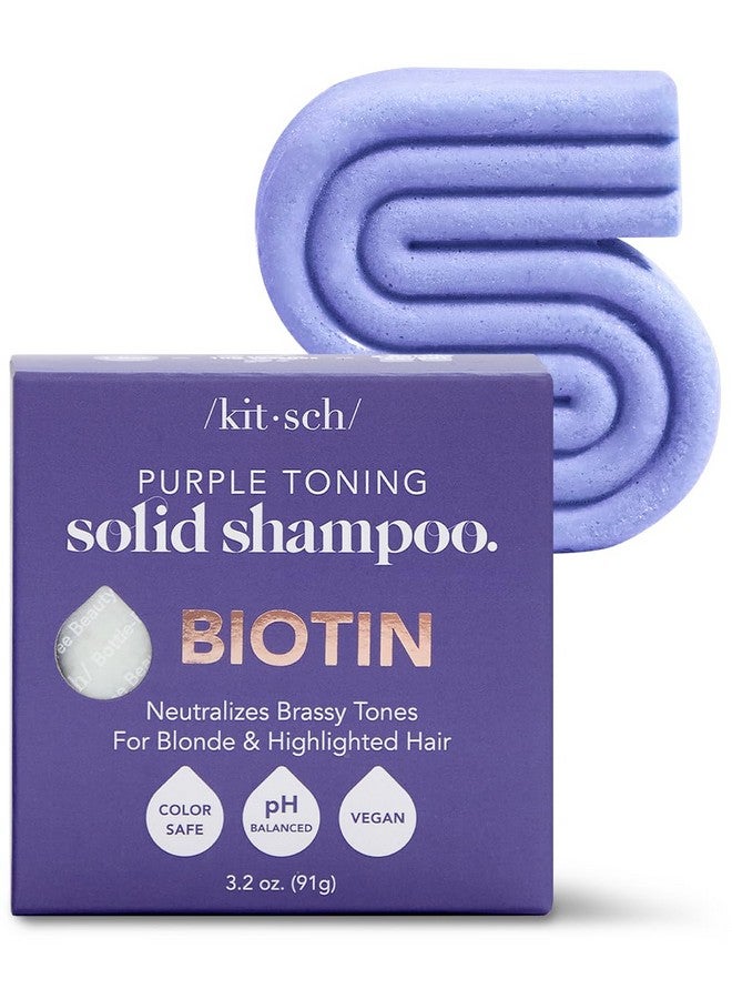 كيتش شامبو كيتش البنفسجي المُلوّن للشعر المصبوغ والرمادي، صنع في الولايات المتحدة الأمريكية، يزيل اللون النحاسي والأصفر من الشعر الأشقر والرمادي والأبيض، خالٍ من البارابين، 3.2 أونصة - Image 1