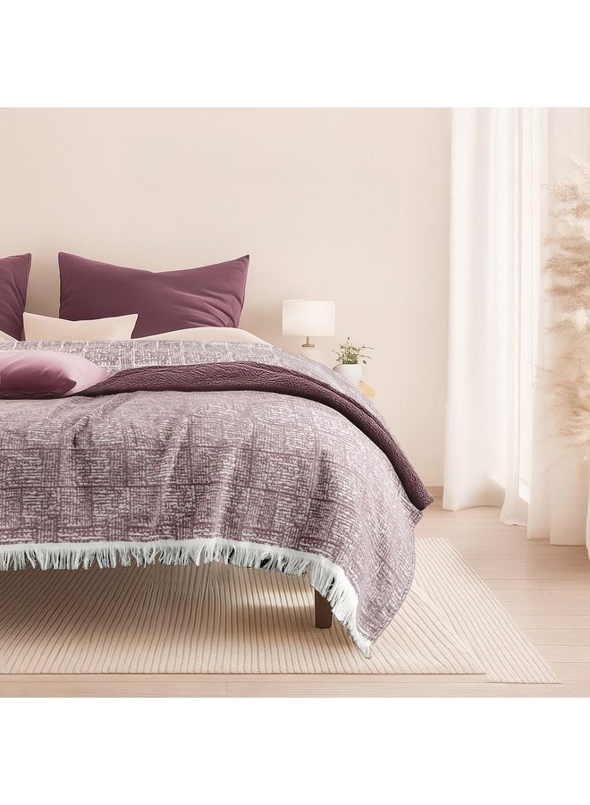 Indigo Double Coverlet – 1 Piece