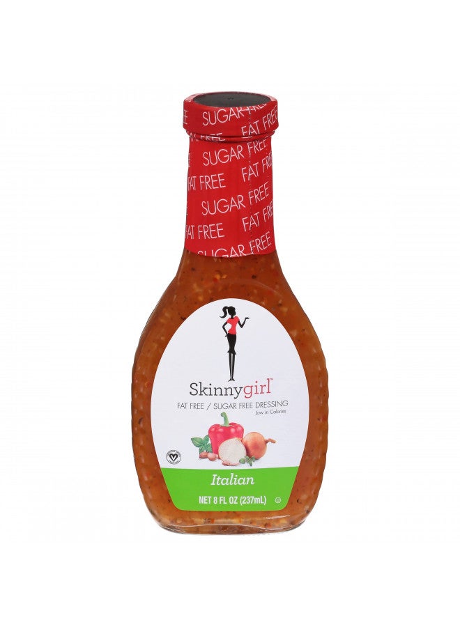 Skinnygirl Skinnygirl Fat-Free Salad Dressing, Sugar-Free Italian, 8 Ounce - Image 1
