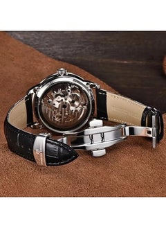 Men's Automatic Mechanical Watches ,Waterproof,Leather Strap 43MM Mechanical Skeleton Sapphire Glass Surface Stainless Steel Case, Fashion Casual Business Watches PD1638 - pzsku/Z5C81535CCA2518FFCC86Z/45/_/1726022875/9e5c9318-9dcc-45d0-8f9d-c07812131e88