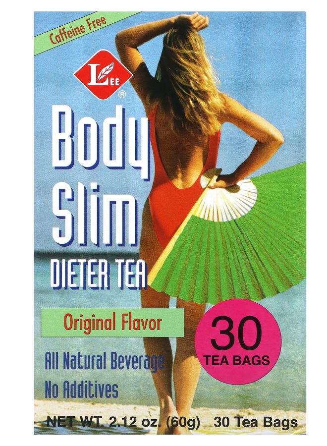 Uncle Lee's Tea Body Slim Dieter Tea Original Caffeine Free 30 Tea Bags 2.12 oz (60 g)