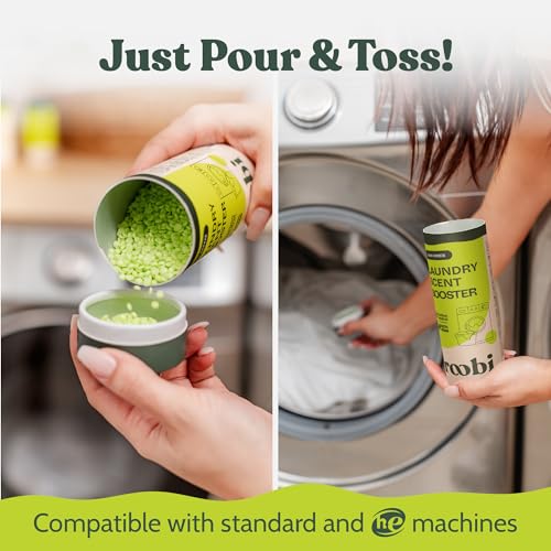 Roobi Sustainable Laundry Scent Booster Beads. Linen Breeze Fragrance Laundry Beads. 500 gr Bulk Booster Pack. Carbon Neutral, 100% Vegan. - Image 5