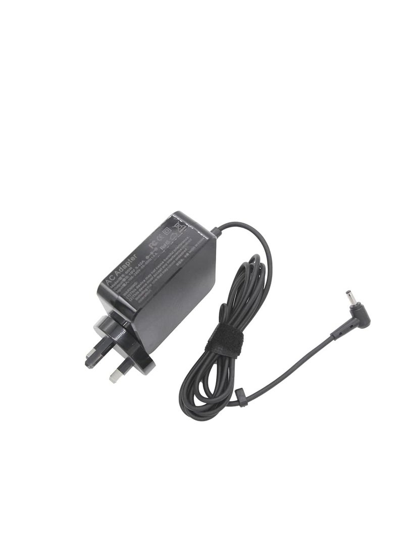 Terabyte 65W Charger UK Plug Square Adapter For 19V 3.42A 4.0x1.35mm for Zenbook UX305 UX21A UX32A X201E X202E T300LA ADP-65DW U310U 7200U PRO453 UJ6500 FL5900UB UX32VD U303L U38N U38DT UX42VS - Image 3