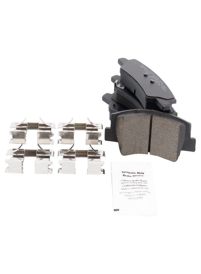 TRQ Rear Brake Pads Ceramic Compatible with 2020-2022 Hyundai Sonata 2022-2023 Tucson 2021 Kia K5 2023 Sportage - Image 2