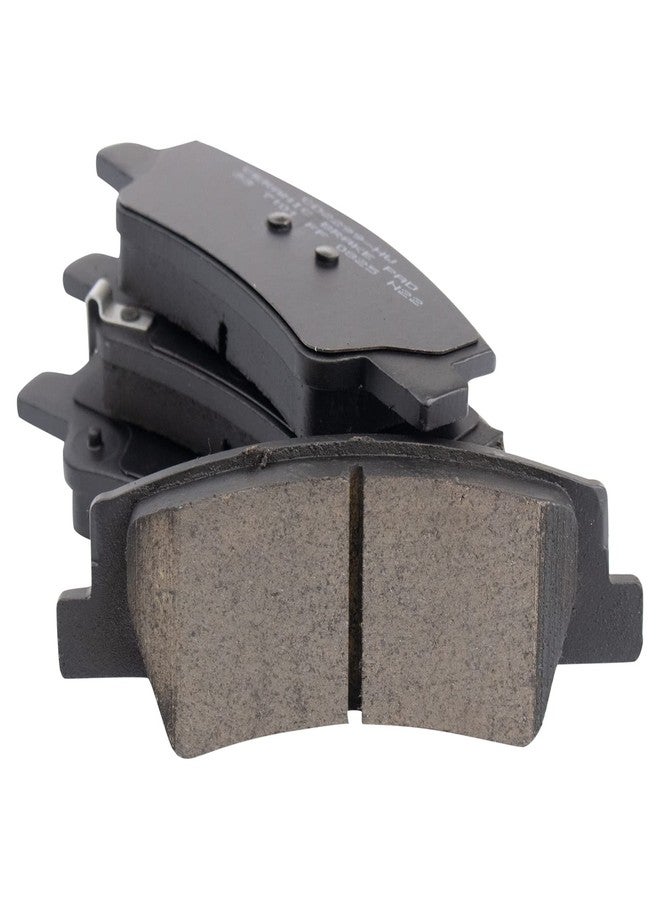 TRQ Rear Brake Pads Ceramic Compatible with 2020-2022 Hyundai Sonata 2022-2023 Tucson 2021 Kia K5 2023 Sportage - Image 4