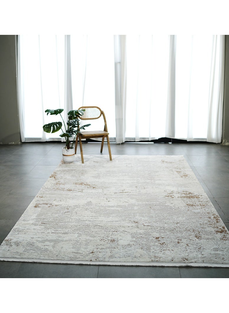 Ramsha Washable Area Rug Large Carpet For Bedroom Rug 100x400 cm For Living Room MR172 Polyester Abstract Pattern Carpet - Image 5