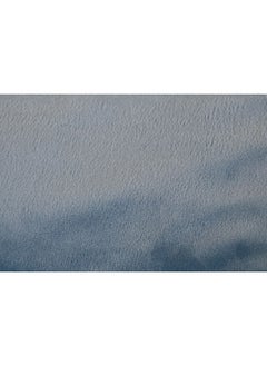 منترا شيربا وفلانيل فائق النعومة H4574 أزرق داكن مقاس 220x180 سم  - Image 2