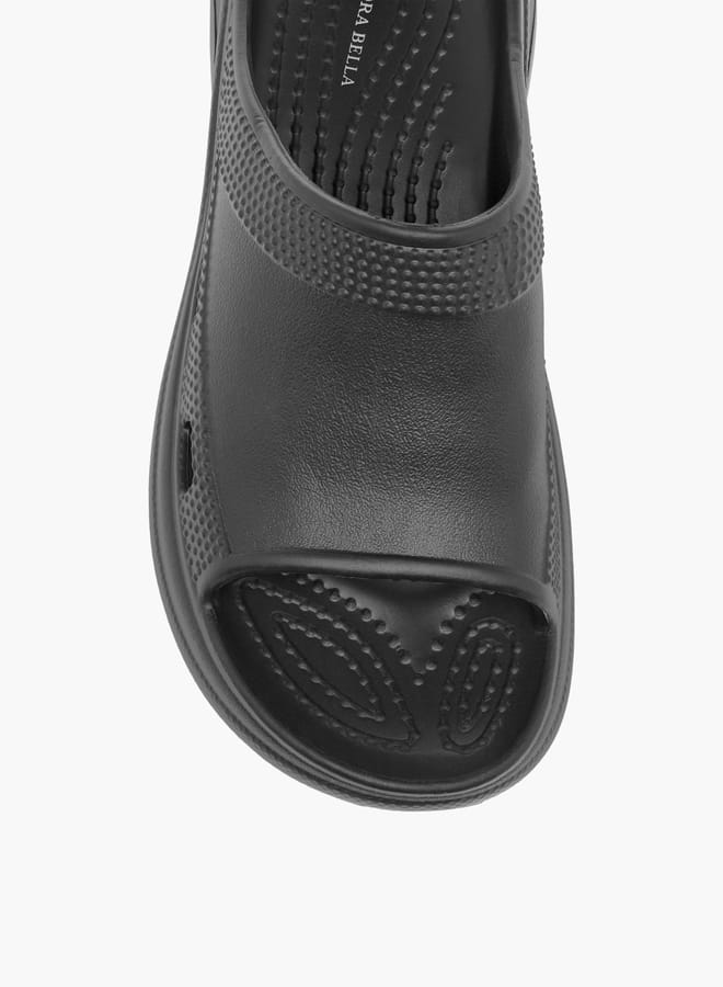 Flora Bella By Shoexpress Women Textured Slip-On Slides - Image 3