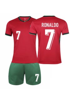 General 2024-2025 Season Football Jersey RONALDO #7 Football Jersey/Shorts Gift Set Kids Sizes & Adult Sizes for Fans & Friends  - Image 1