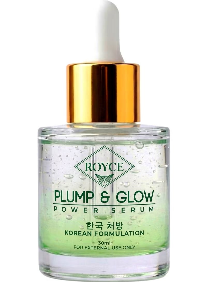 ROYCE PLUMP & GLOW, POWER SERUM, KOREN FORMULATION, 30ml - Image 1