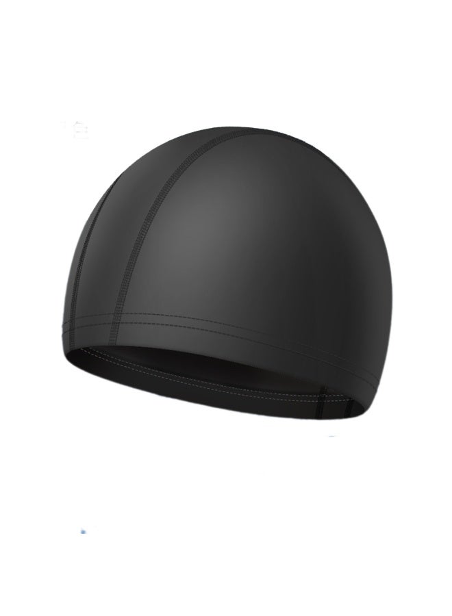 Dk Swimming Cap, Comfortable Breathable Quick-drying Swim Cap With Waterproof Coating, High Elasticity Non-binding Adult Swimming Training Equipment - Image 2